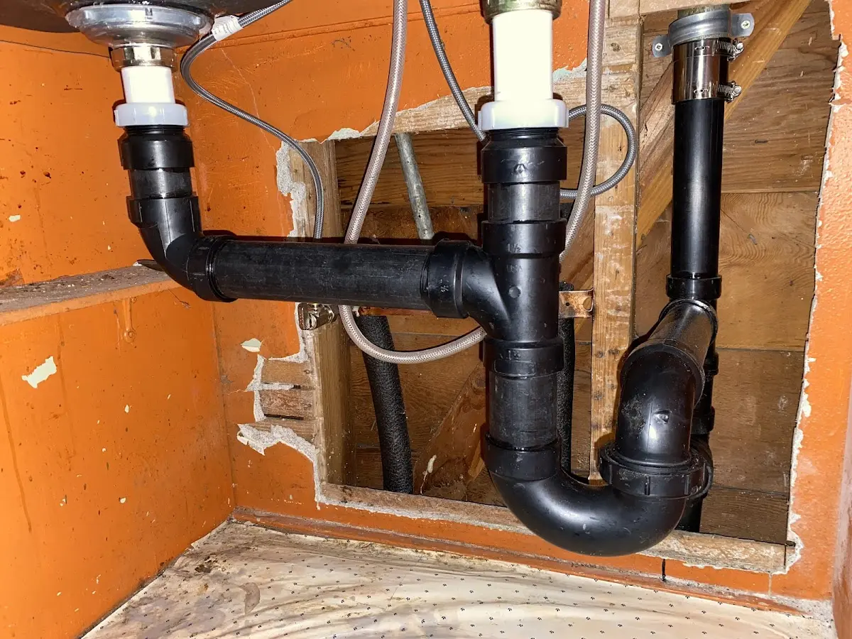 Professional Garbage Disposal Repair equipment and tools on the job in Crestline